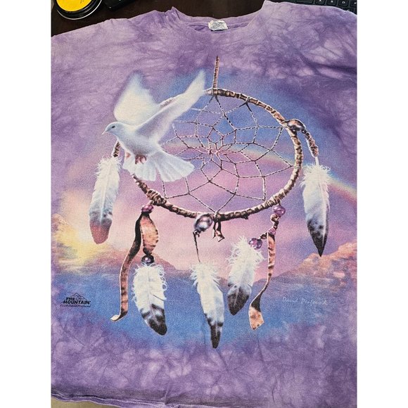The Mountain David Penfound 2011 Dreamcatcher T Shirt size XL Tie dye purple - Picture 4 of 8